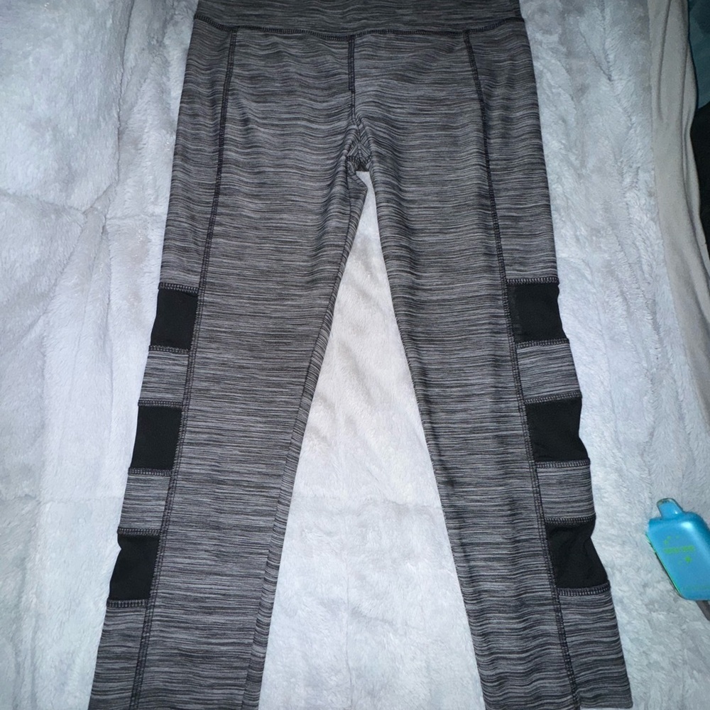 VOGO Athletica Gray and Black Leggings - Picture 7 of 11